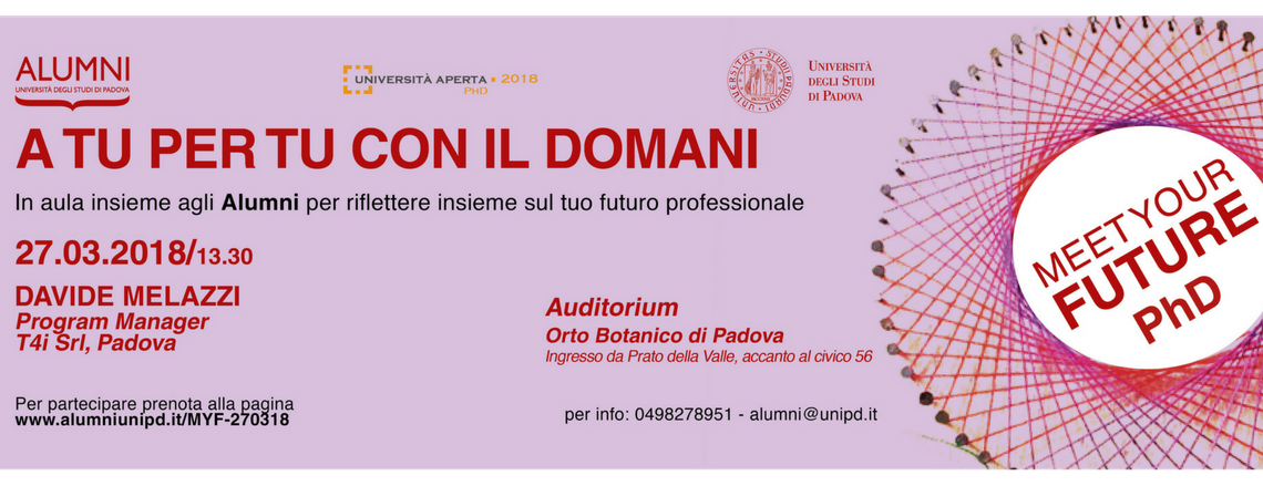 Meet Your Future PhD | Percorsi ad alta intensità