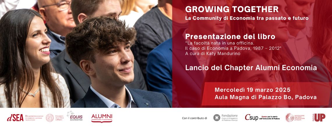 Growing Together: la Community di Economia tra passato e futuro