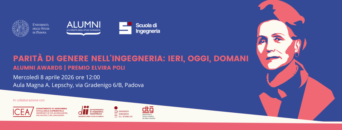 Parità di genere nell’ingegneria: ieri, oggi, domani. Alumni Awards | Premio Elvira Poli.