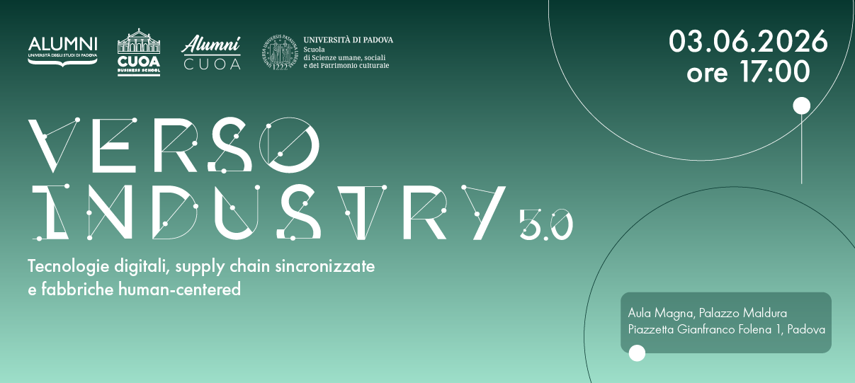 VERSO INDUSTRY 5.0 – Tecnologie digitali, supply chain sincronizzate e fabbriche human-centered